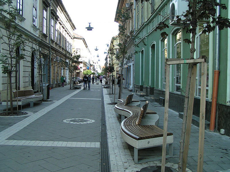 O imagine reprezentand centrul istoric