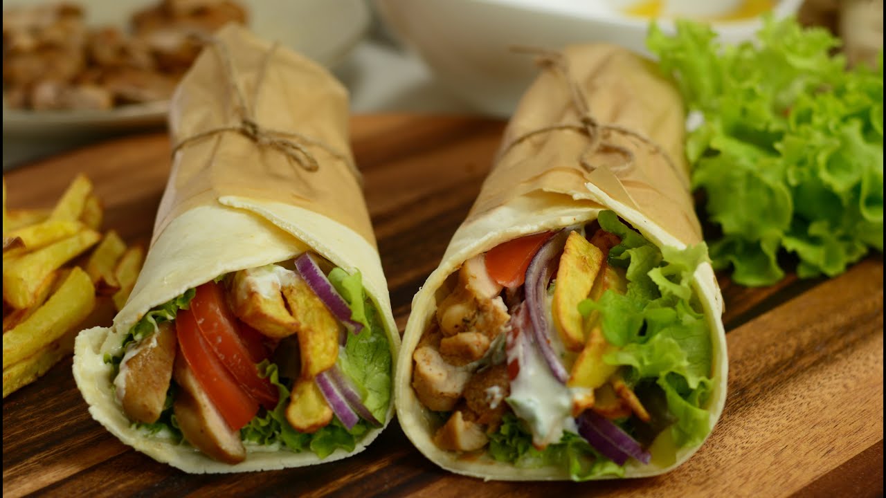 Sufllaqe (shawarma/gyros în stil local)