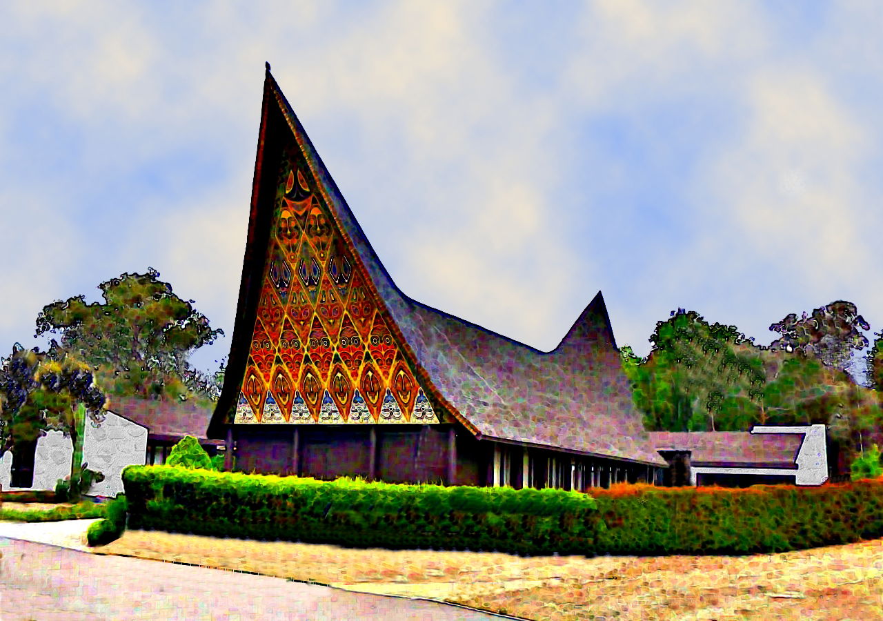 Casele tribale („Haus Tambaran”)