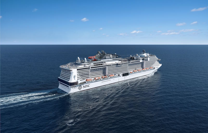 O imagine reprezentand msc cruises
