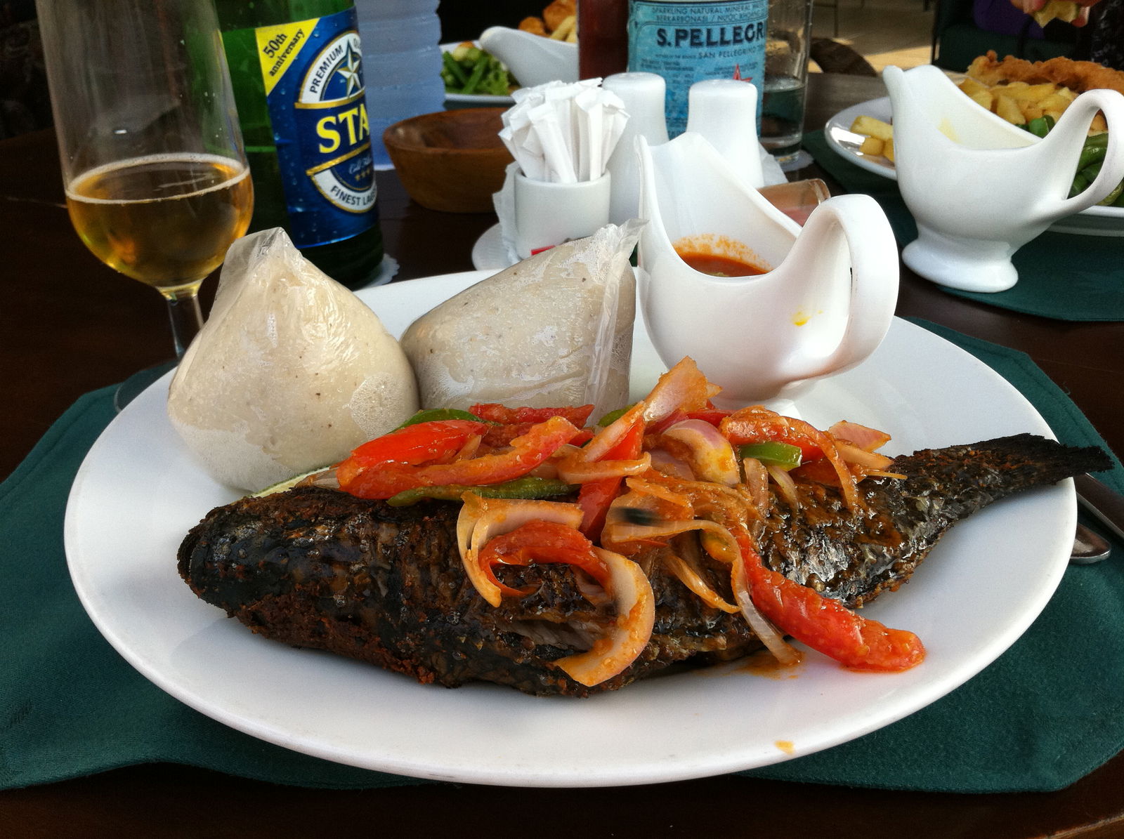 Banku și tilapia