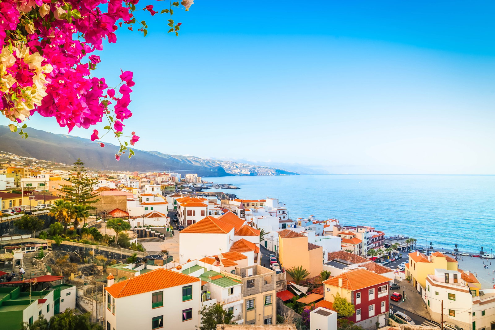 O imagine reprezentand insulele canare