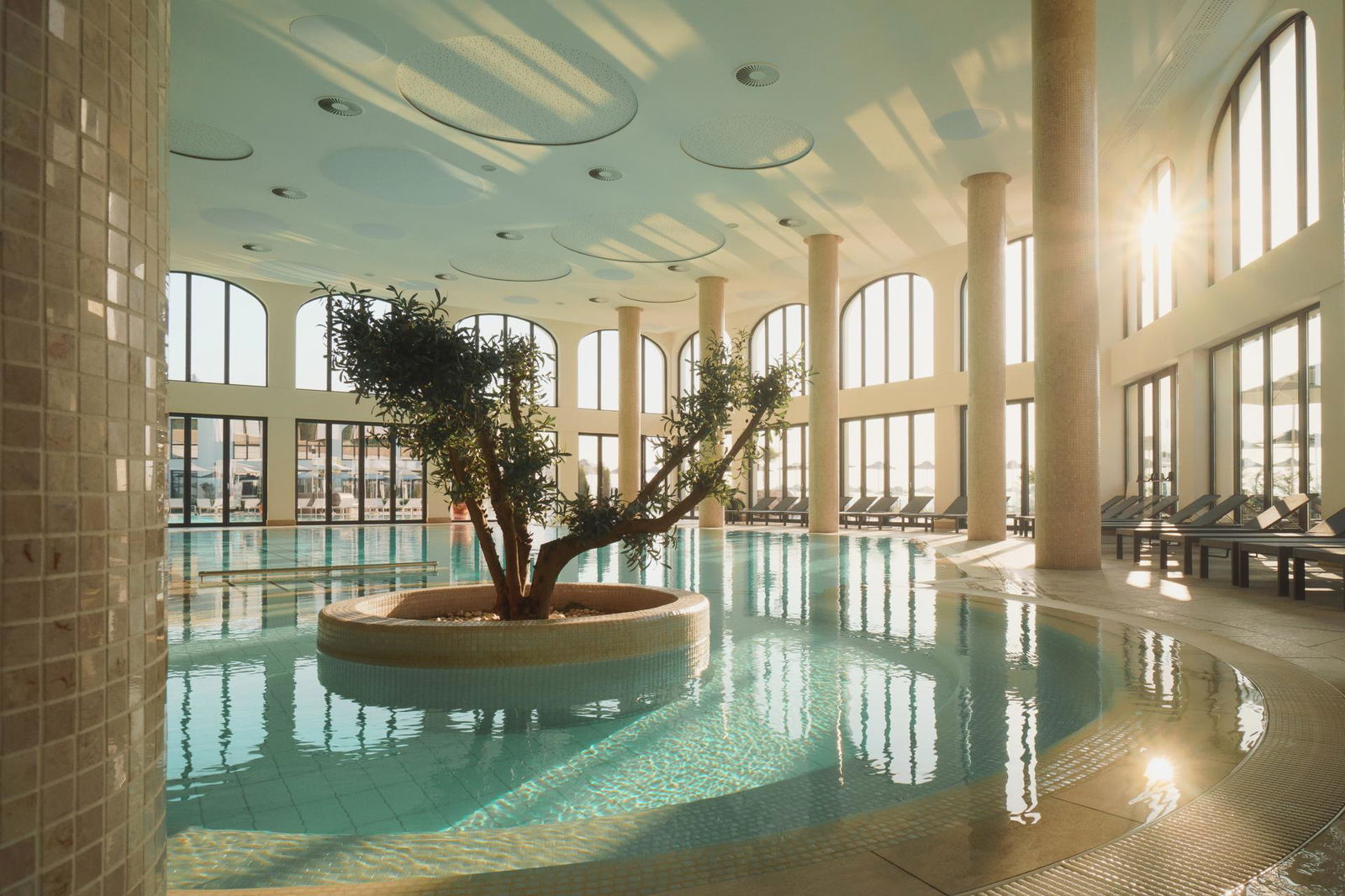 O imagine reprezentand izvoare termale