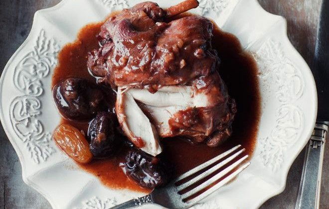 Lapin à la gueuze