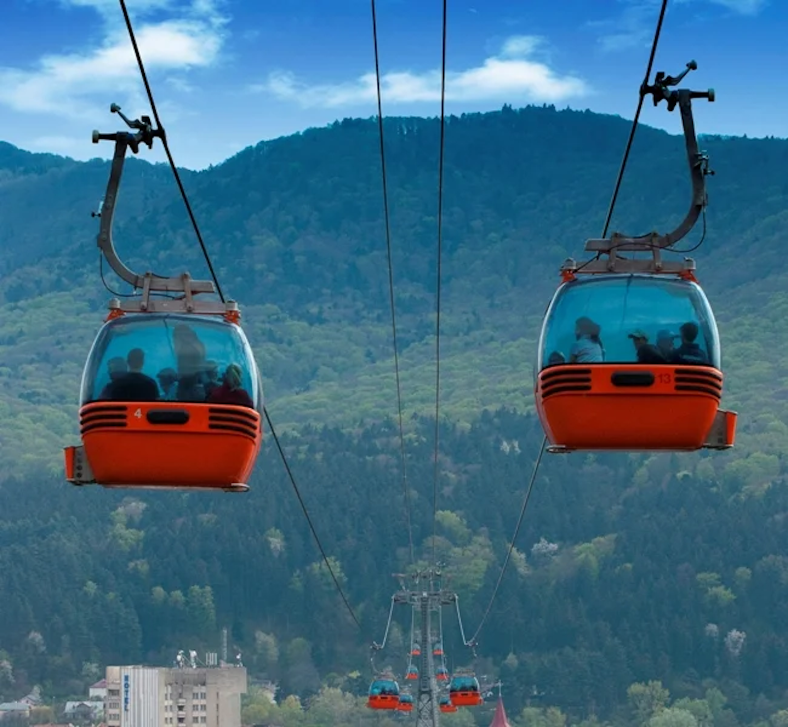Telegondola si Parcul Cozla