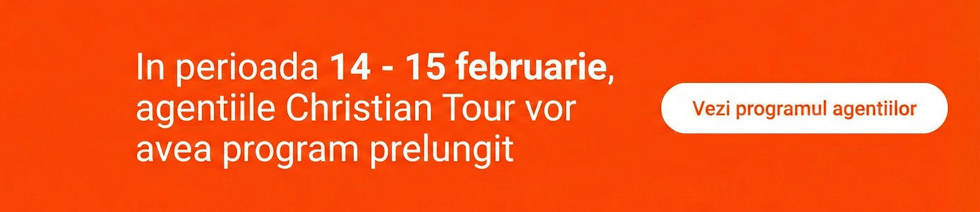 Program special Agentii Christian Tour TTR