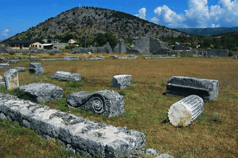O imagine reprezentand situri arheologice