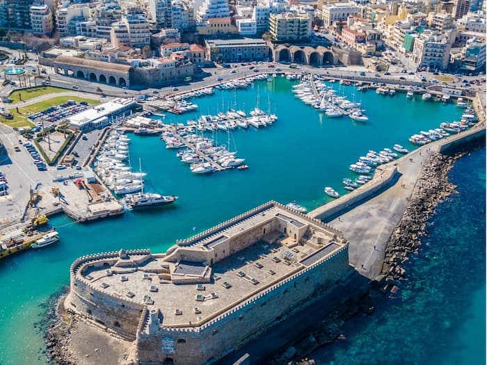 O imagine reprezentand heraklion