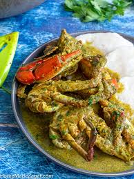 Curried Crab and Dumplings