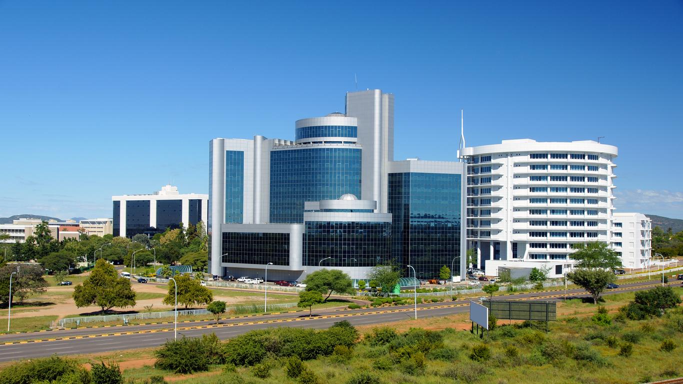 O imagine reprezentand gaborone
