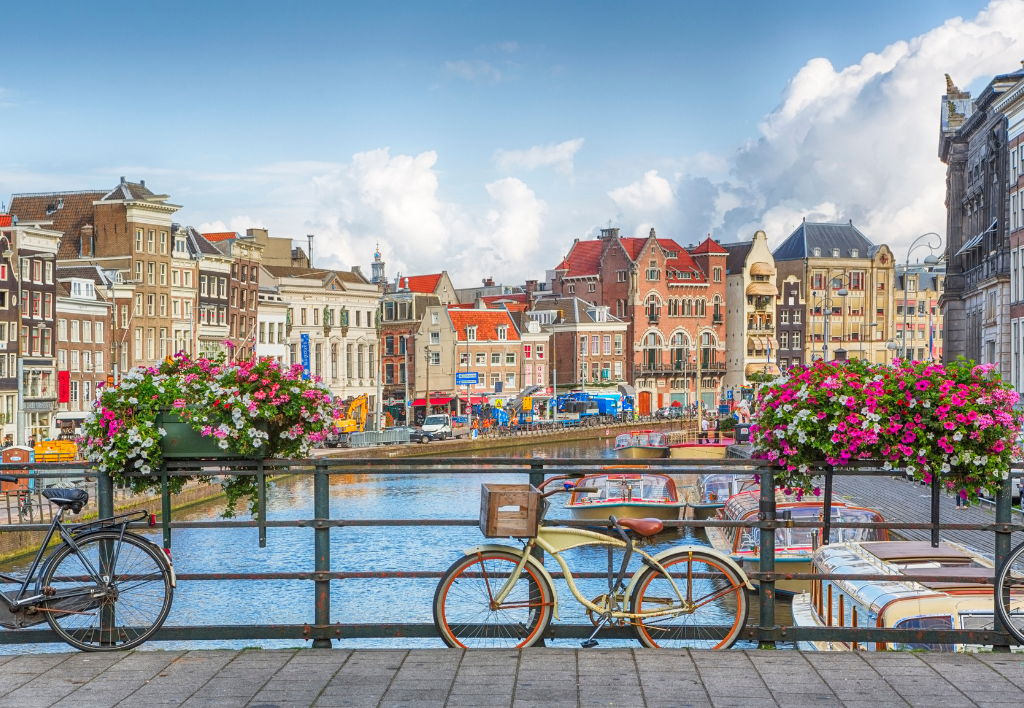 O imagine reprezentand amsterdam