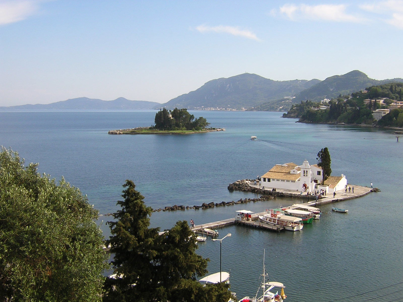 O imagine reprezentand corfu
