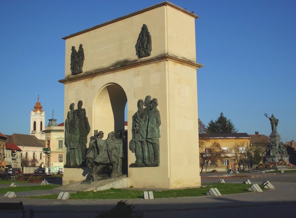 O imagine reprezentand parcul reconcilierii 
