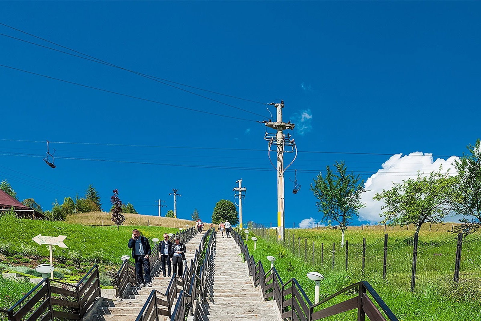Telescaunul din Vatra Dornei si Dealul Negru