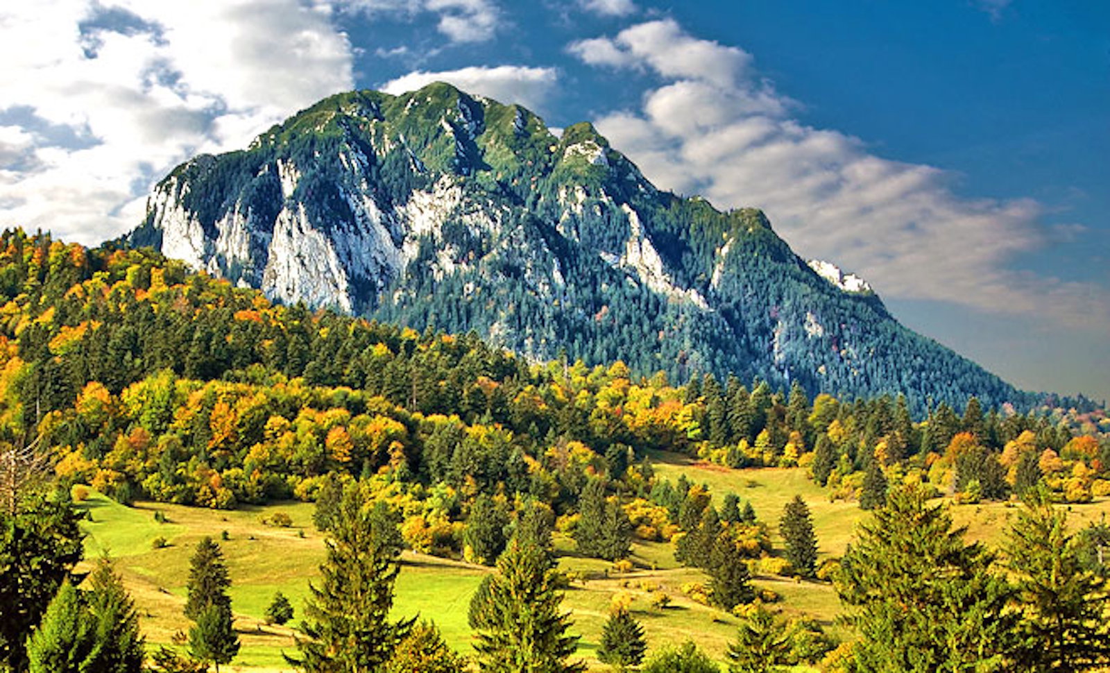 Parcul National Piatra Craiului (Acces dinspre Fundata - Sirnea)