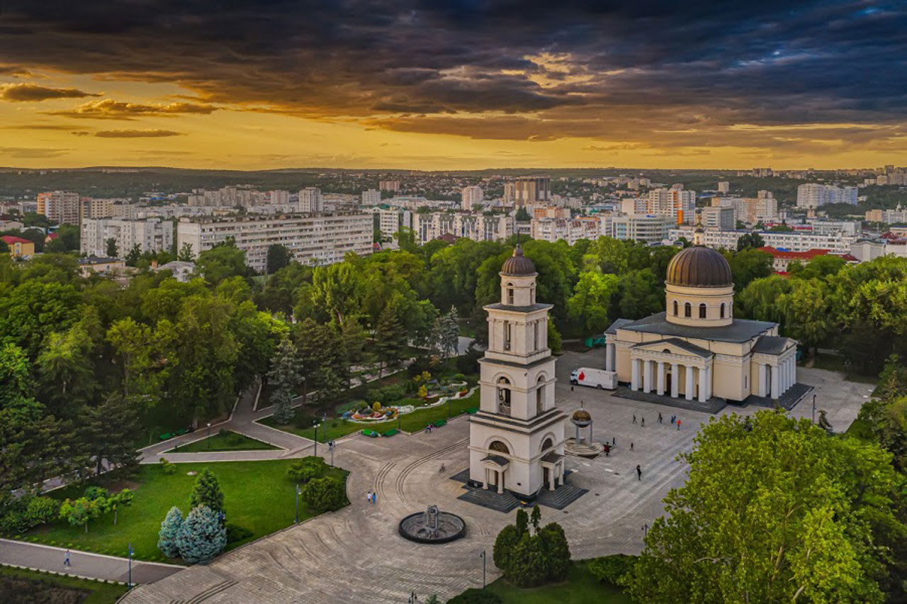 O imagine reprezentand republica moldova